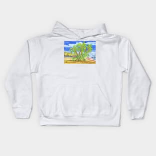 Torre de Belém. palmtrees Kids Hoodie